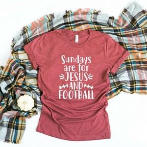 Fall-shirt with saying, Football t-shirt